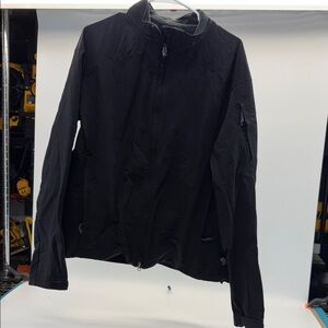 Women's Black Windbreaker Jacket